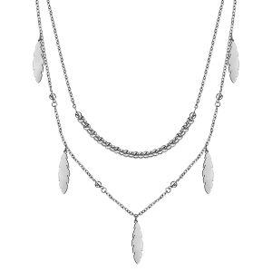 Collier plume